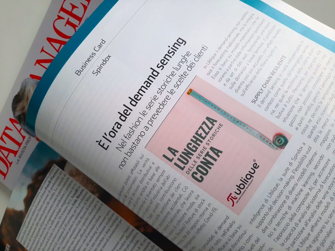 È L’ORA DEL DEMAND SENSING | DATA MANAGER