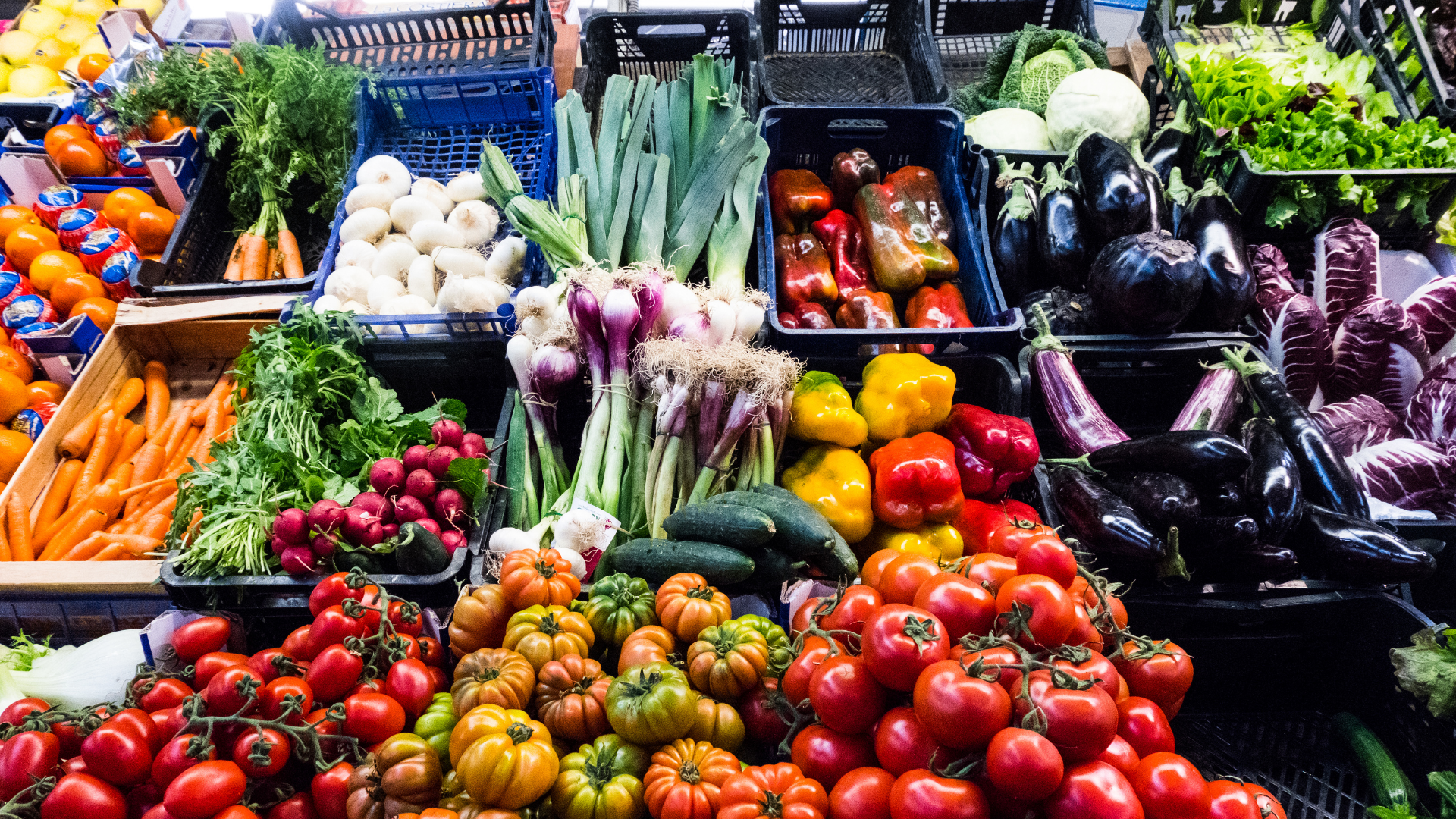 immagine di banco alimentare di un supermercato