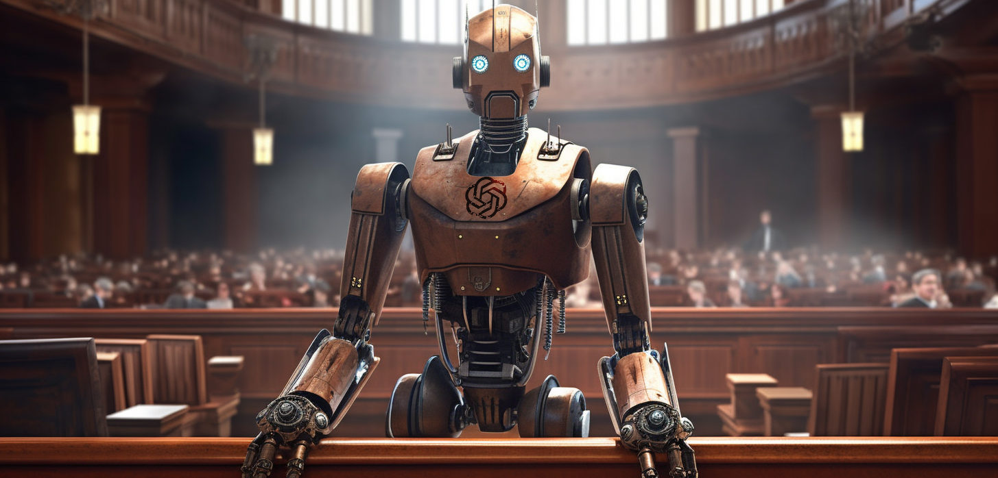ai generativa chat gpt rischi un robot in tribunale