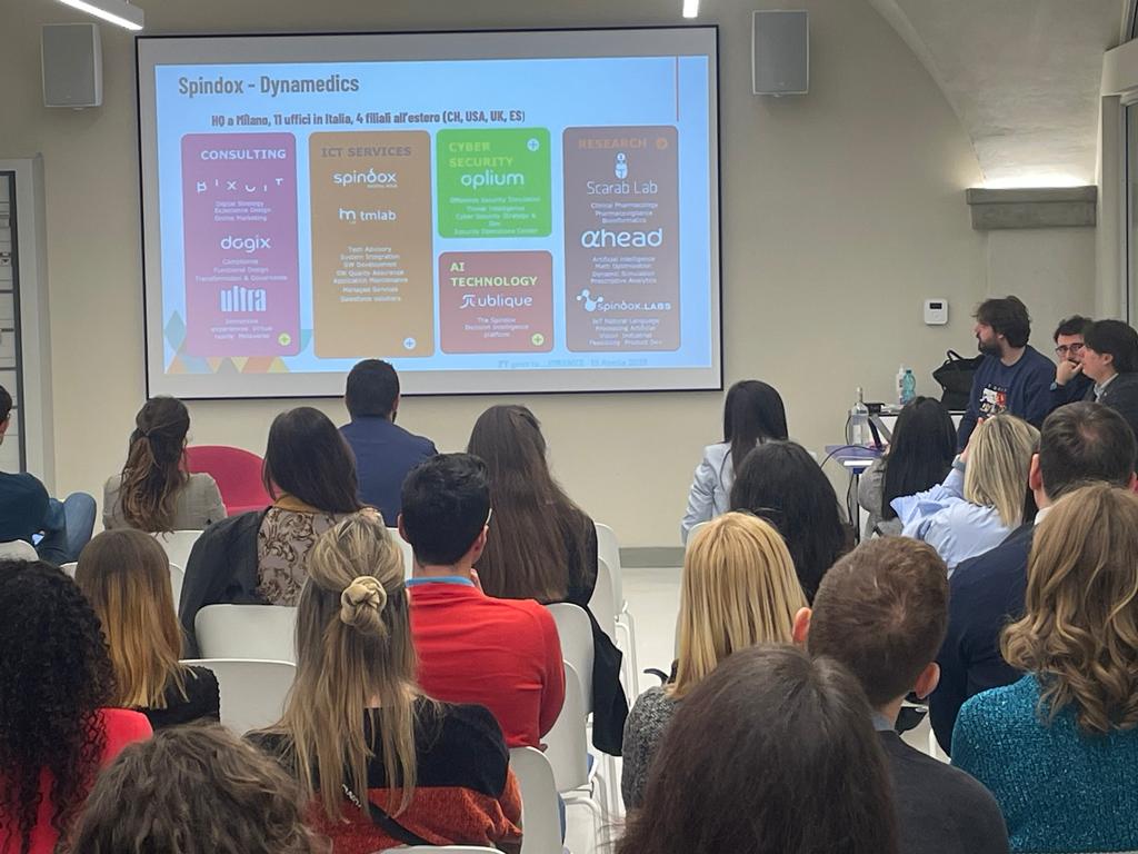 Fotografia all'evento Spindox Goes to Florence, con presentazione brand Spindox