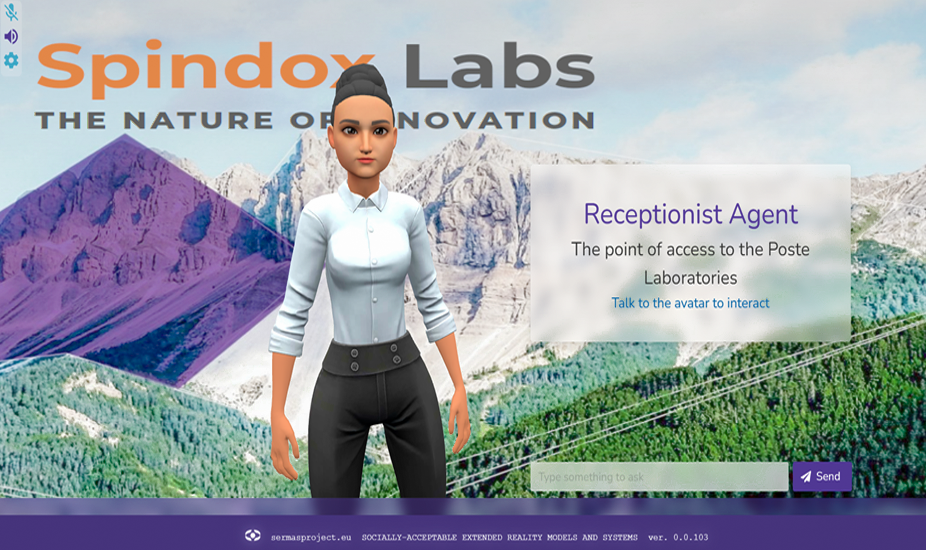 Sembianze umane per tecnologie socialmente accettabili: SERMAS